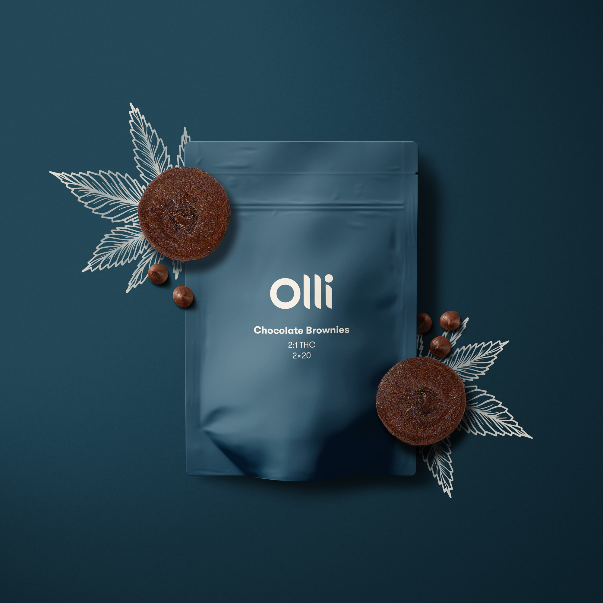 Olli Brands Chocolate brownies crafted, hand-picked and curated by culinary experts